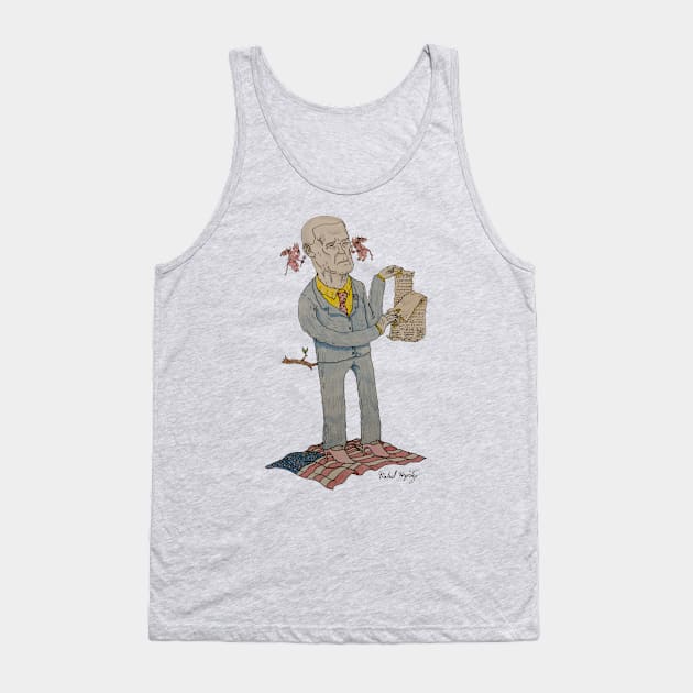 Evil Tank Top by MichaelHegarty